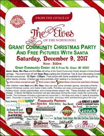 City of Grant Christmas Community Event Free Fun Magical Family Business